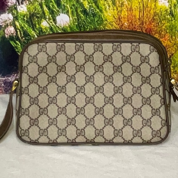 Gucci vintage GG Supreme Web Sherry Line Shoulder Bag - Picture 2 of 16